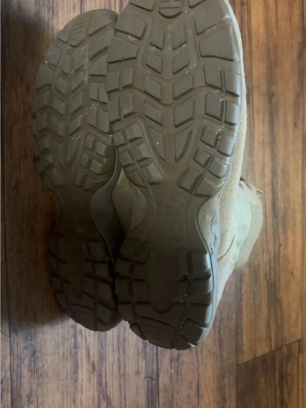 Men's Tactical Lace-Up Boots in Coyote Tan